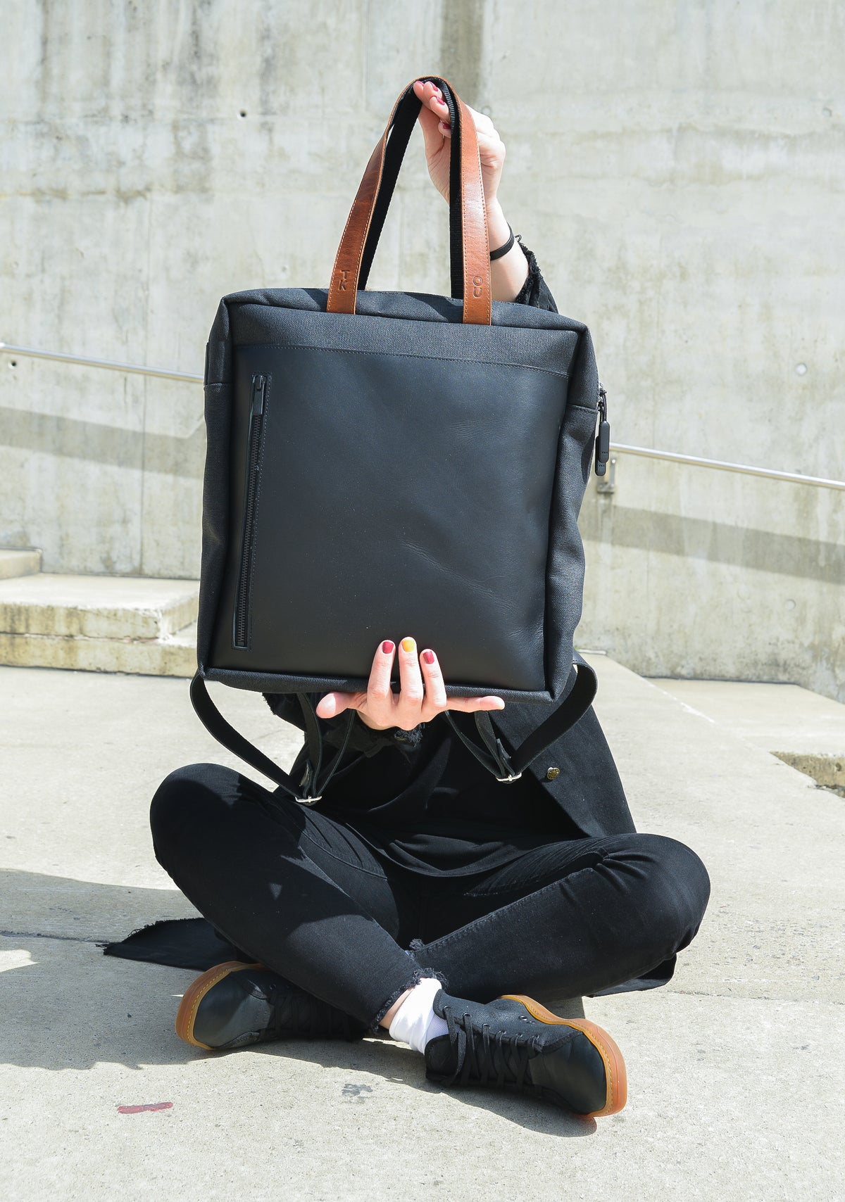 Stockholm Backpack - Purple/Black